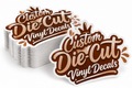 Custom Die-Cut Vinyl Decals
