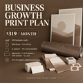 Business Growth Print Plan