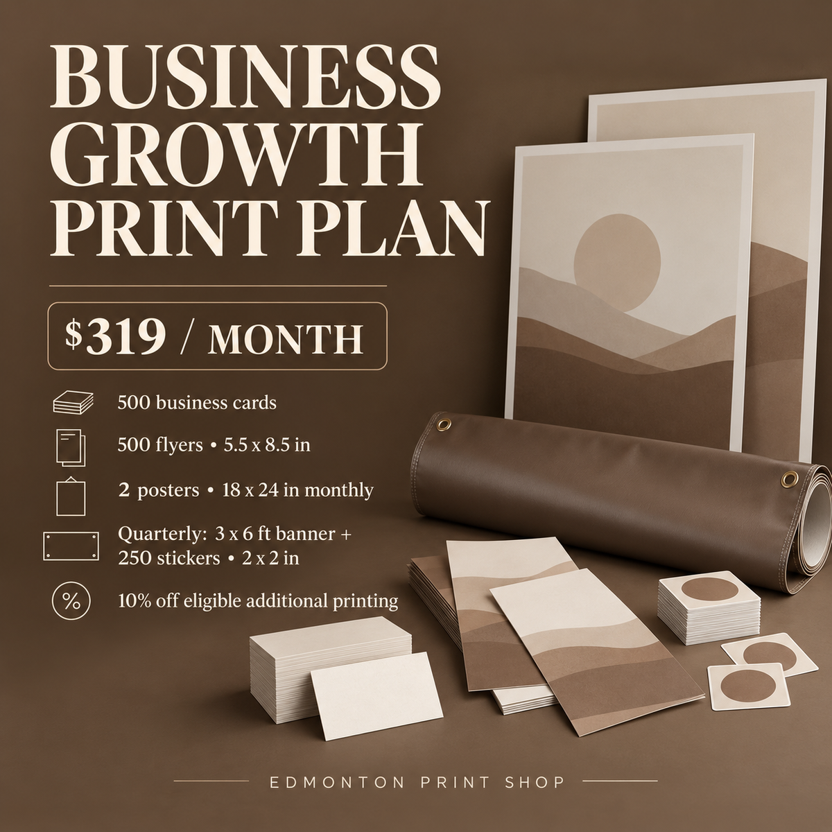 Business Growth Print Plan